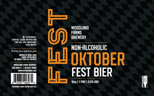 FEST: Non-Alcoholic Oktoberfest Bier 4 pack.