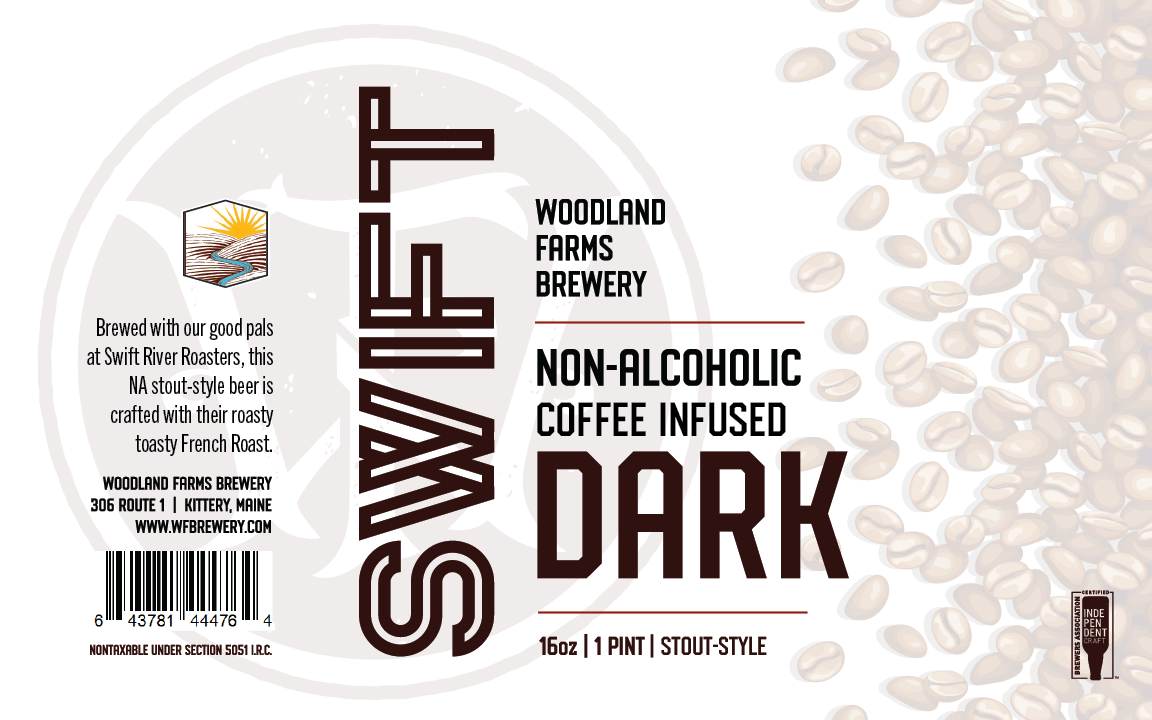 SWIFT - coffee infused non-alcoholic stout, 4pk