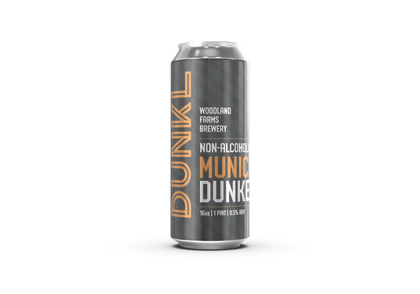 Munich Dunkel Non Alcoholic Lager in 4 packs of 16oz cans.