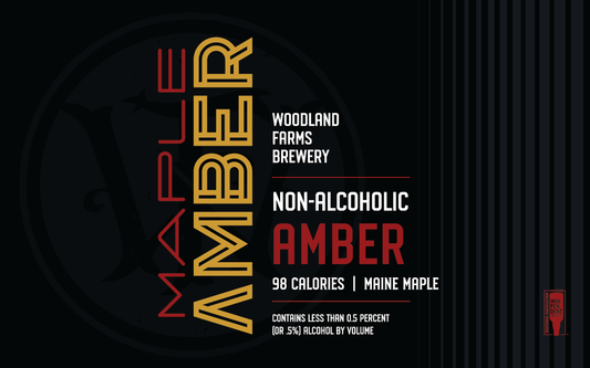 Maple Amber Non-Alcoholic - 4pk - Woodland Farms Brewery LLC